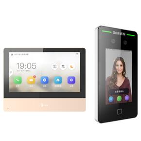 ?？等四樧R別考勤系統DS-K1T341M 別墅可視對講門禁